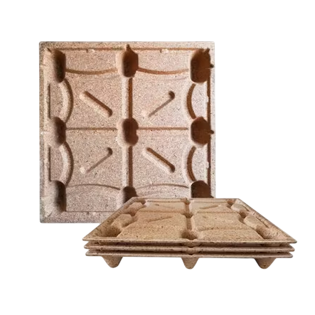 Nestable Compressed Wood Pallets